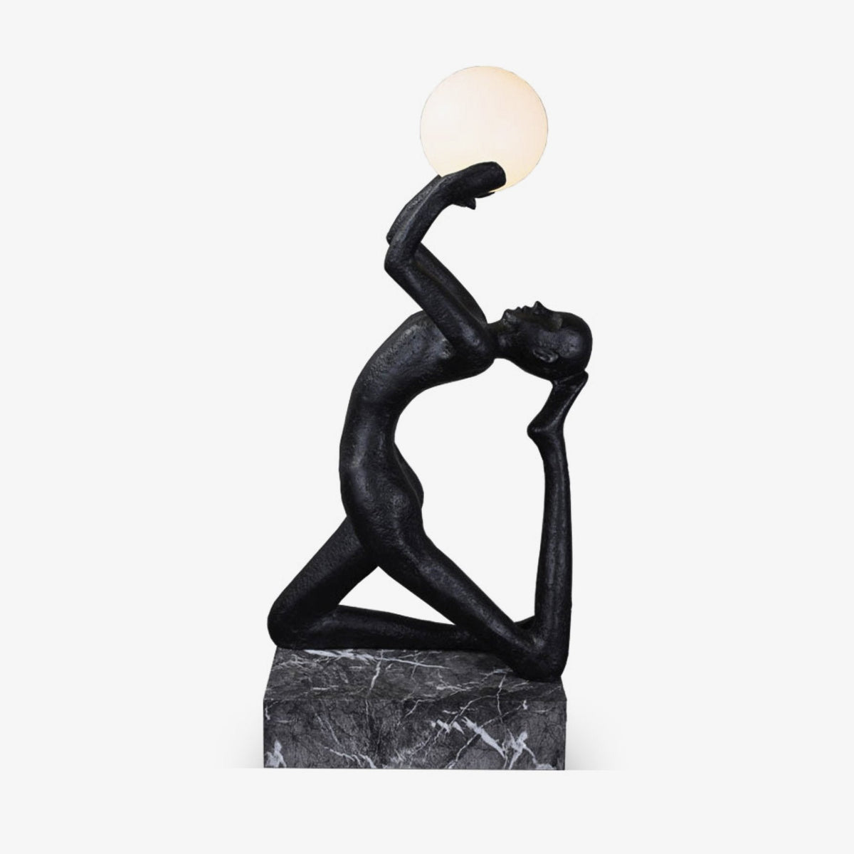 Isadora Sculpture Marble Floor Lamp - Tianguang Alabaster Lighting