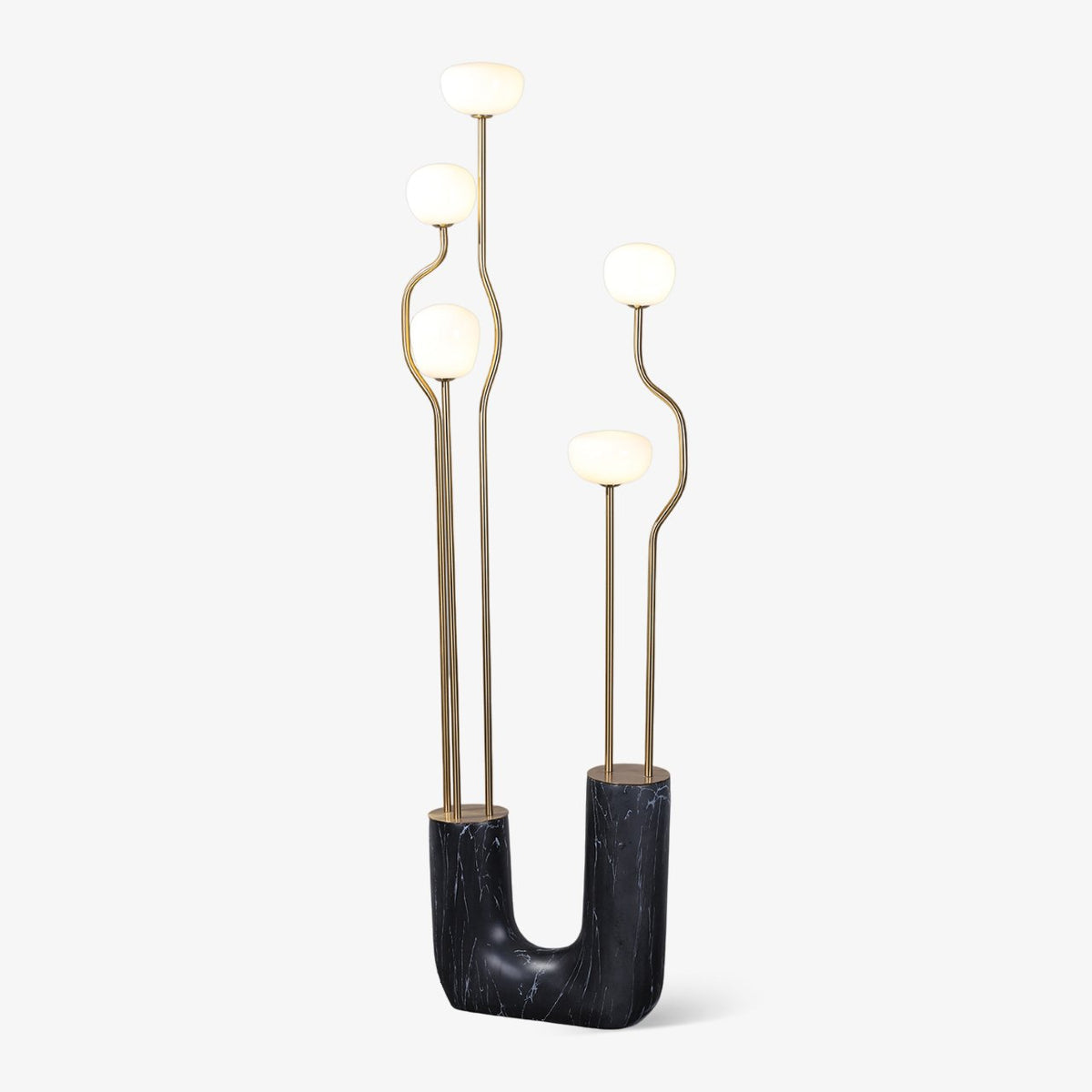Aria Bloom Marble Floor Lamp - Tianguang Alabaster Lighting