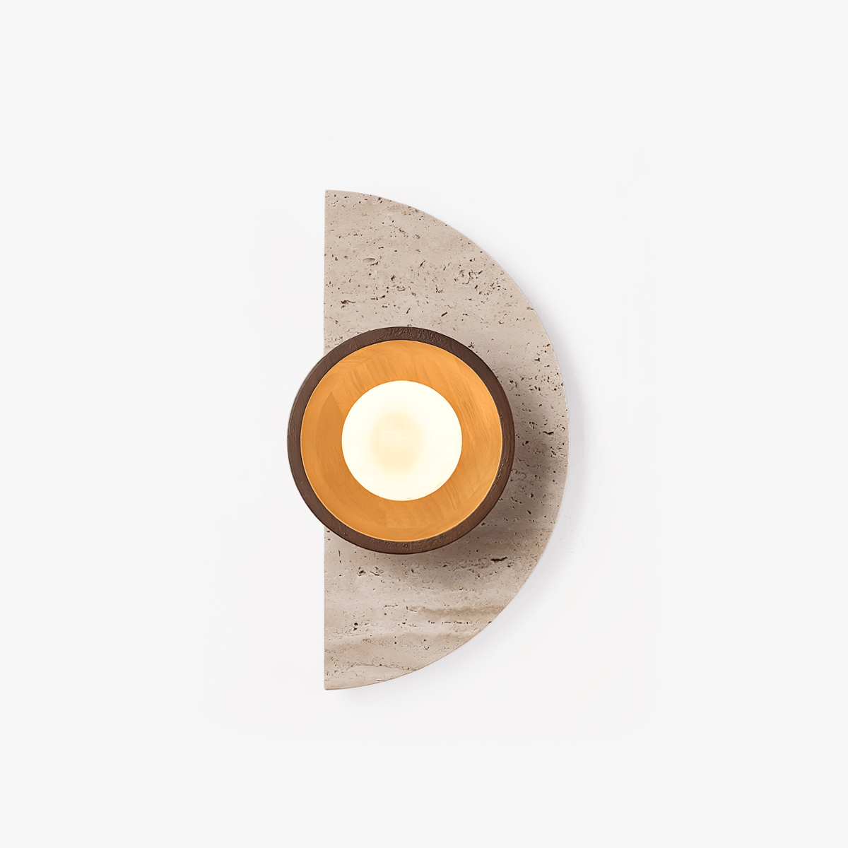 Halvora Travertine Wall Light - Tianguang Alabaster Lighting