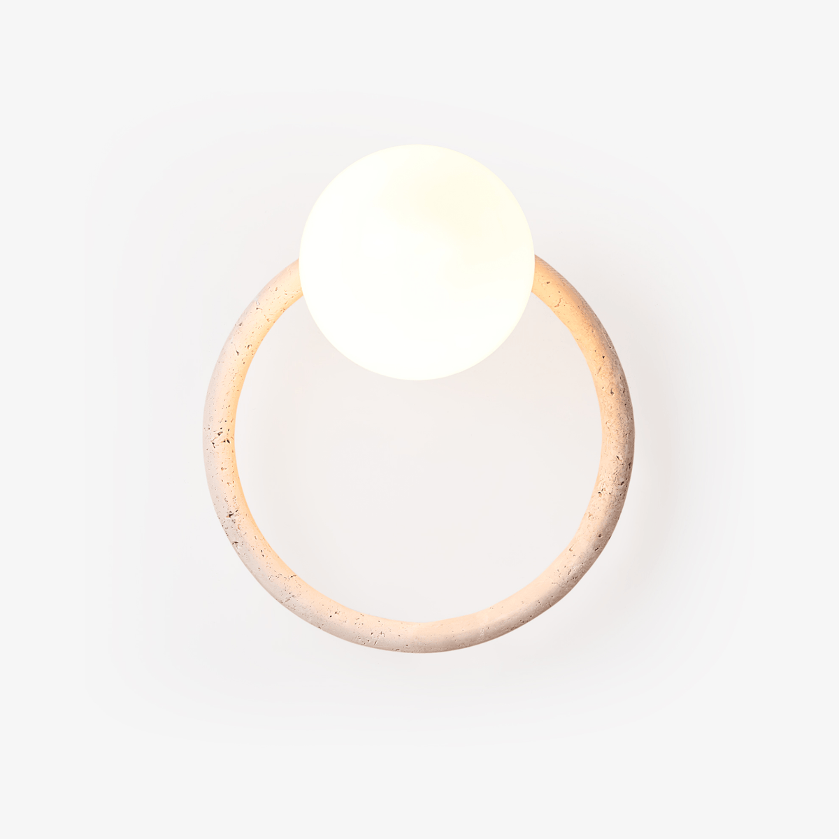 Orria Travertine Wall Light - Tianguang Alabaster Lighting