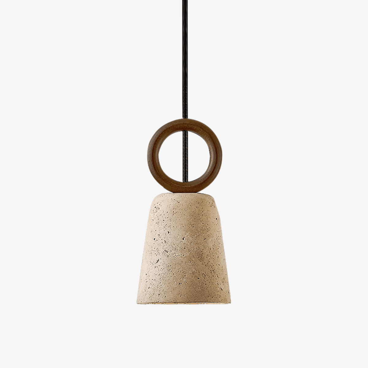 Bellstone Travertine Pendant Light - Tianguang Alabaster Lighting