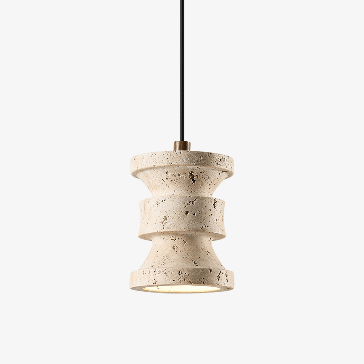 Ardelle Travertine Pendant Lamp - Tianguang Alabaster Lighting