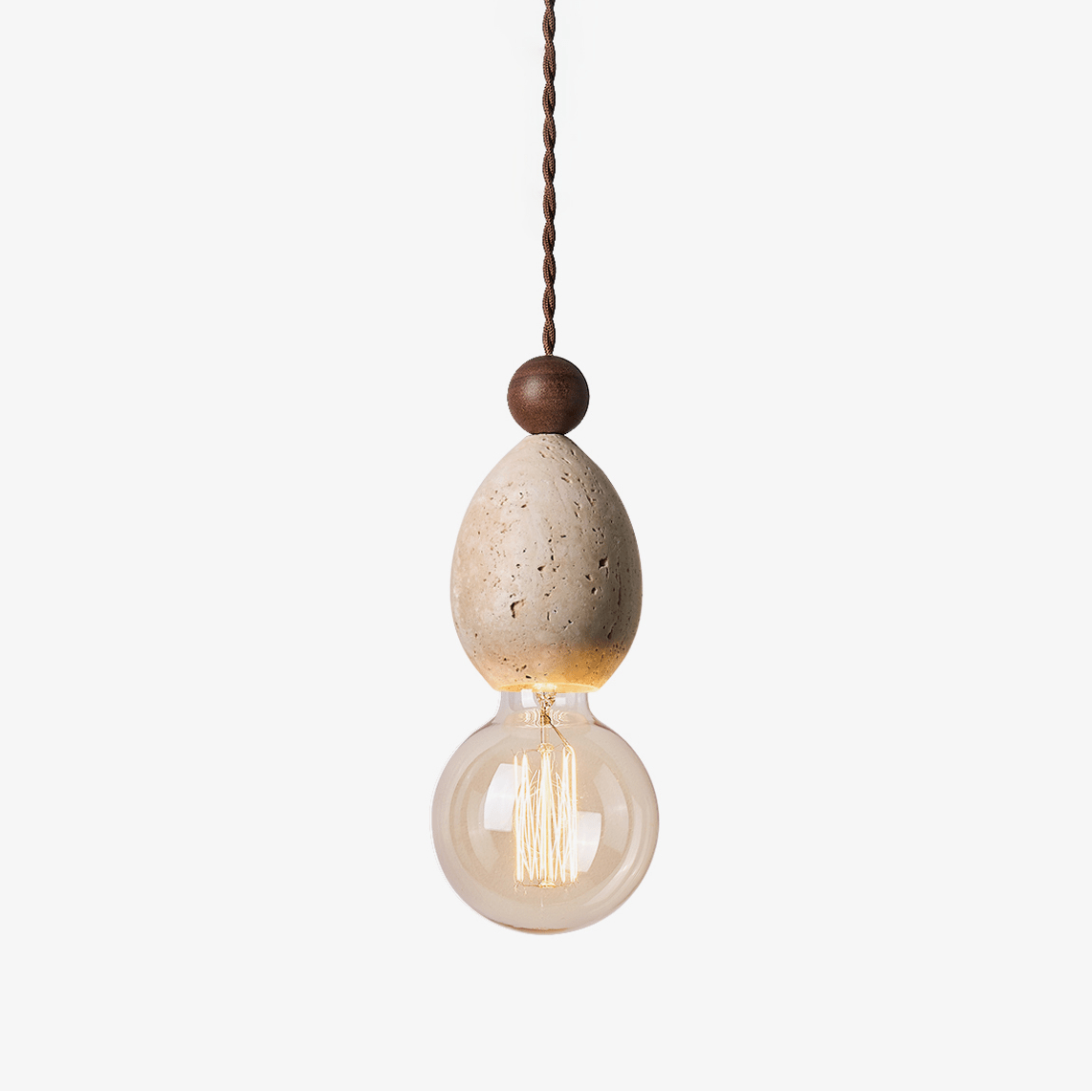 Eryndor Travertine Pendant Lamp - Tianguang Alabaster Lighting