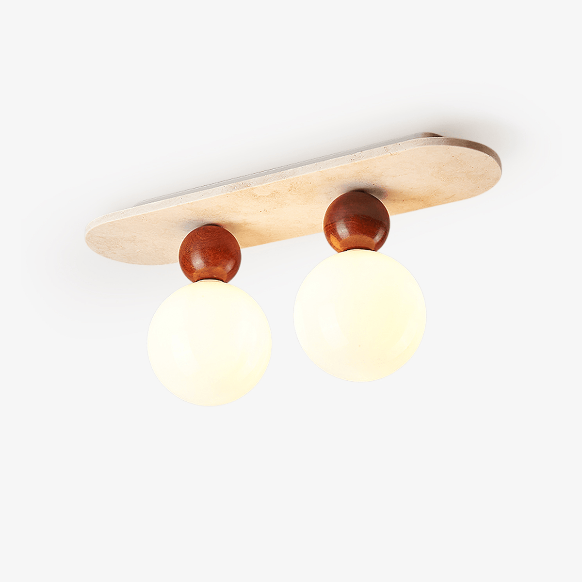 Telvian Ceiling Lamp Travertine Ceiling Light - Tianguang Alabaster Lighting