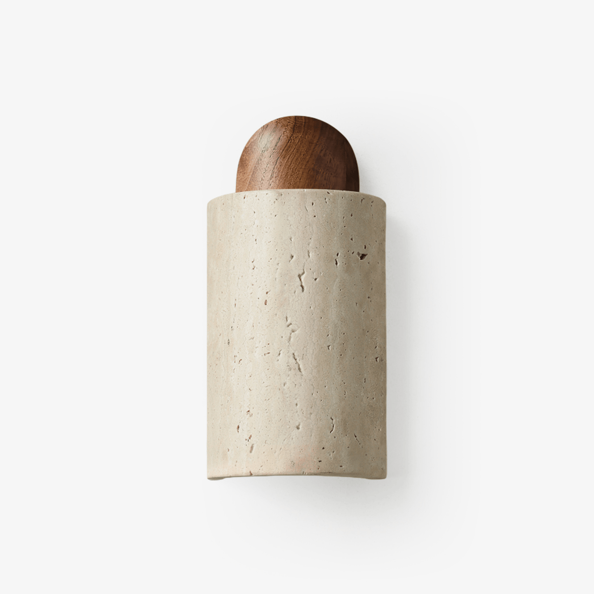 Travertine Capsule Wall Sconce - Tianguang Alabaster Lighting