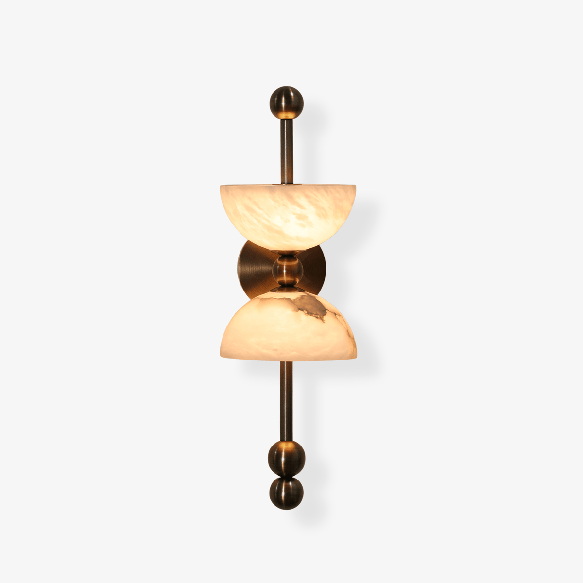 Duo Alabaster Wall Lamp - Tianguang Alabaster Lighting