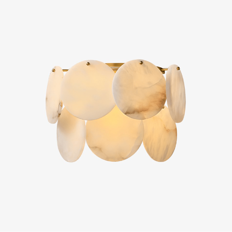 Strata Lumina Alabaster Wall Sconce - Tianguang Alabaster Lighting