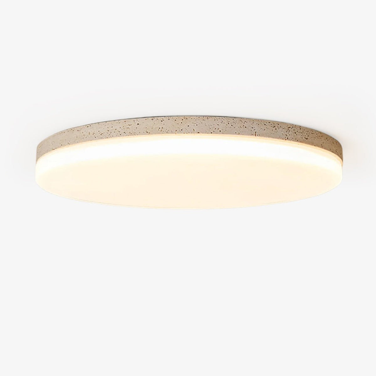 Noa Travertine Ceiling Light - Tianguang Alabaster Lighting