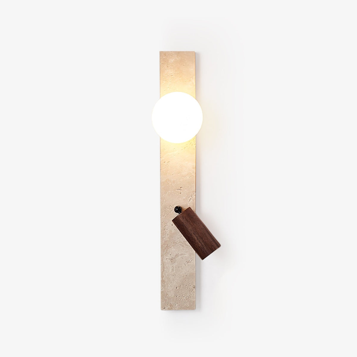 Terra Linear Travertine Wall Light - Tianguang Alabaster Lighting