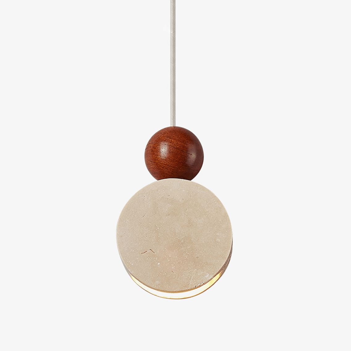 Liora Travertine Pendant Lamp - Tianguang Alabaster Lighting