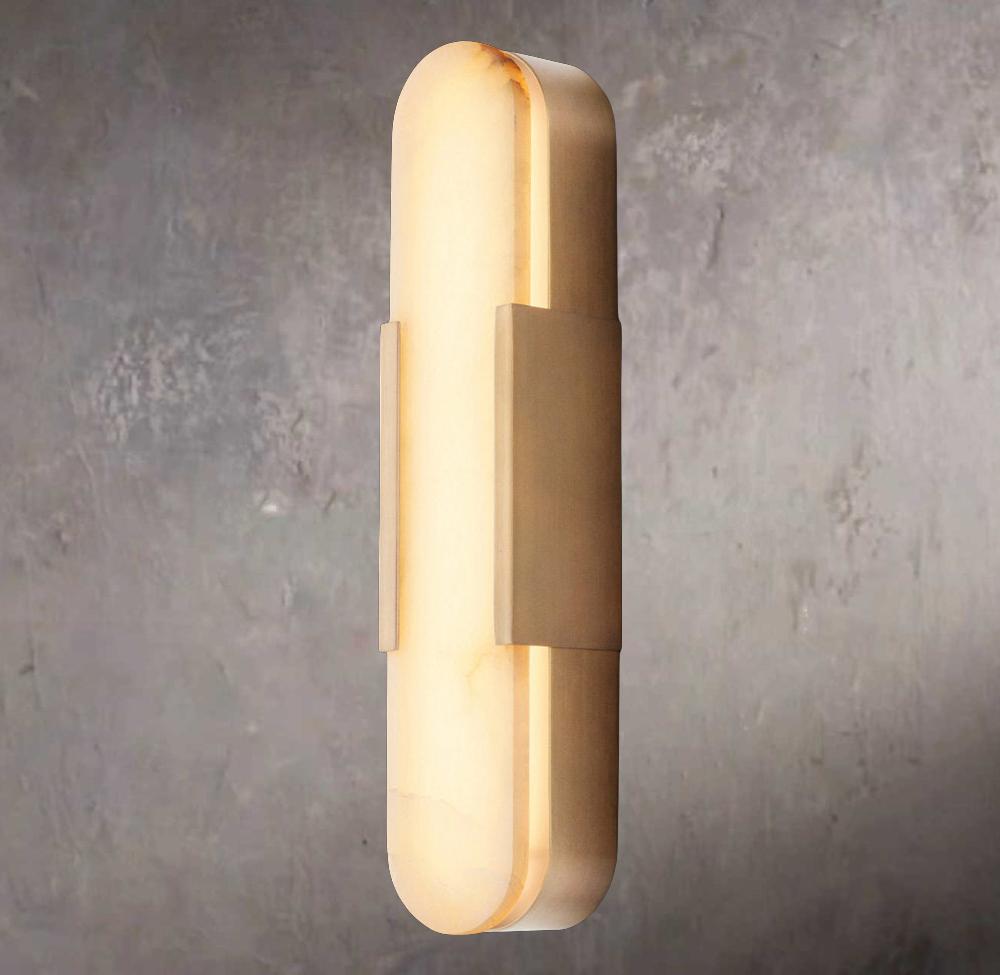 Melanges Alabaster Wall Sconce - Tianguang Alabaster Lighting