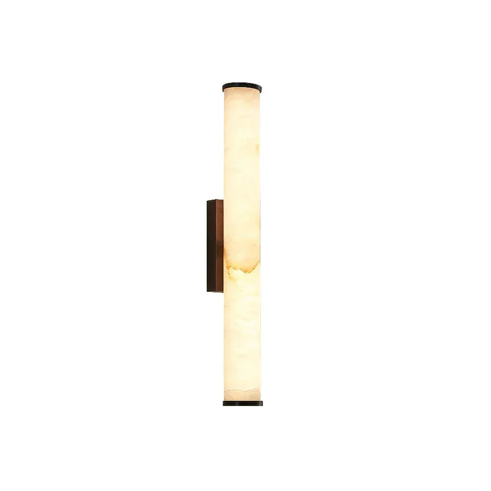 Alabaster Callisto Cylindrical Wall Lamp - Tianguang Alabaster Lighting