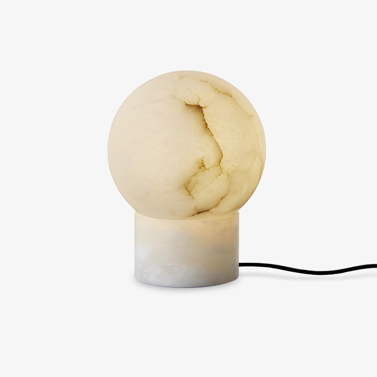 Marble Ball Table Lamp - Tianguang Alabaster Lighting