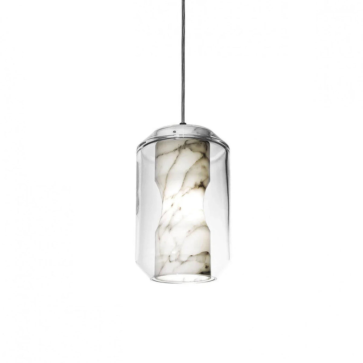 Chamber Alabaster Pendant Light - Tianguang Alabaster Lighting
