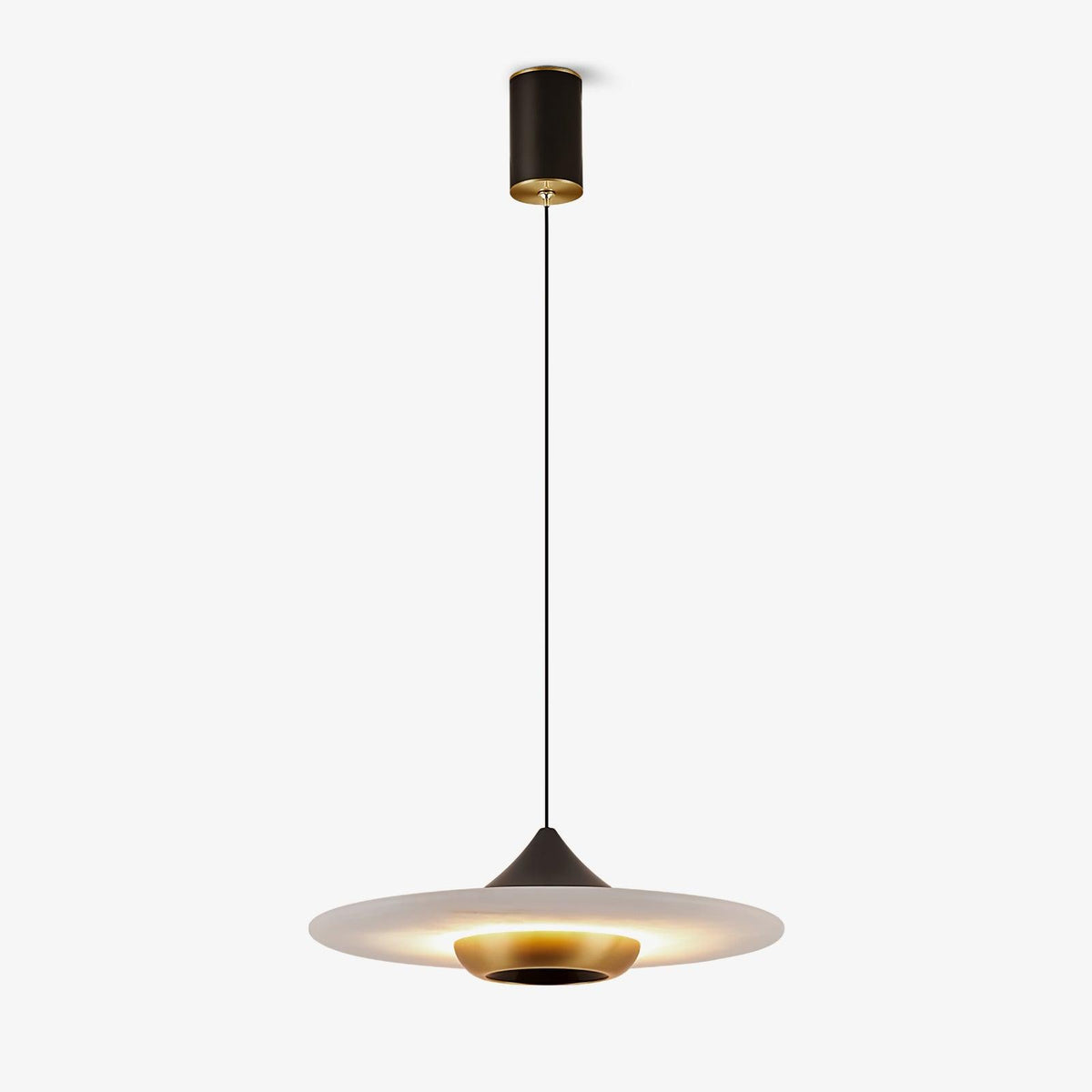 Flying Saucer Marble Pendant Lamp - Tianguang Alabaster Lighting