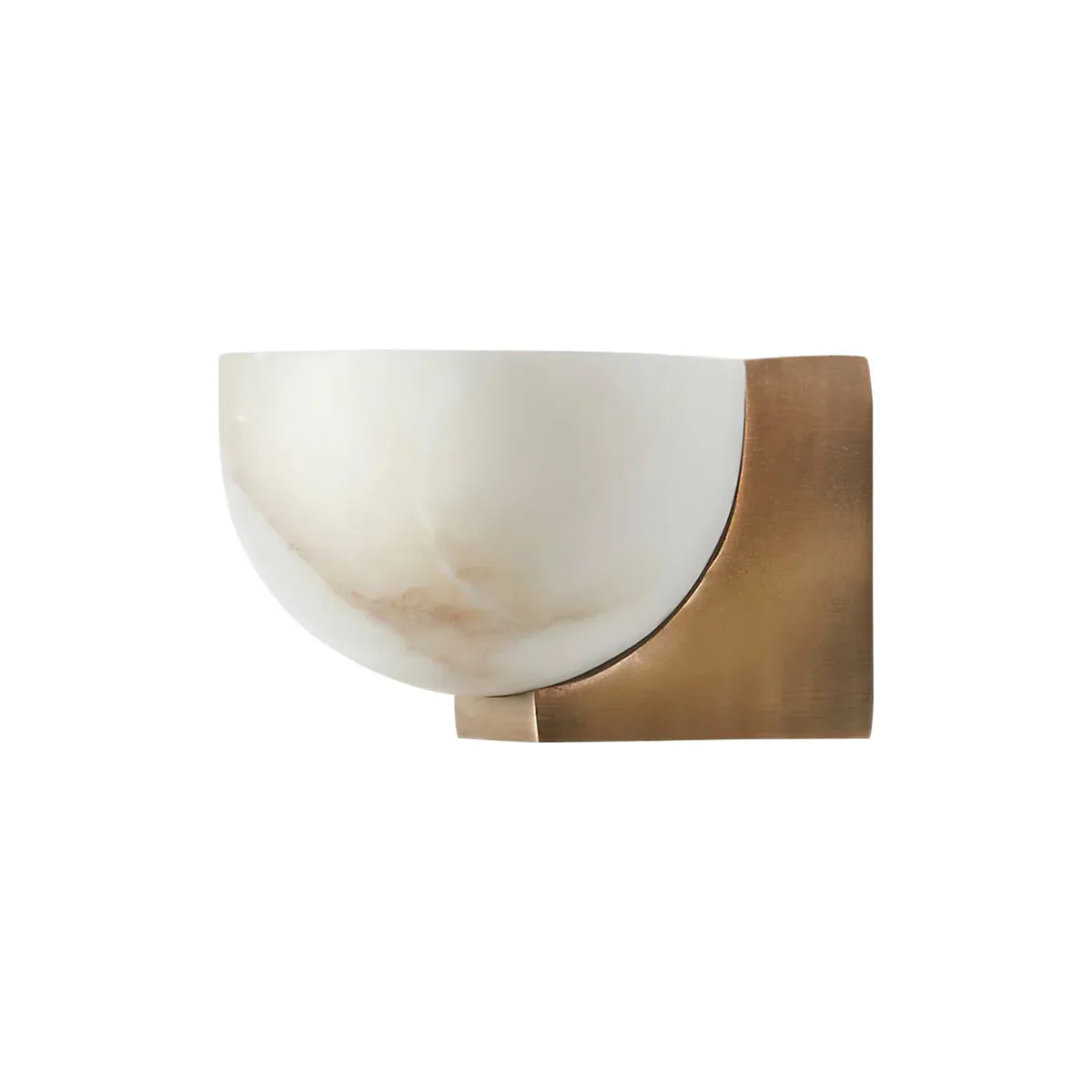 Hemispherical Alabaster Ath Wall Light - Tianguang Alabaster Lighting