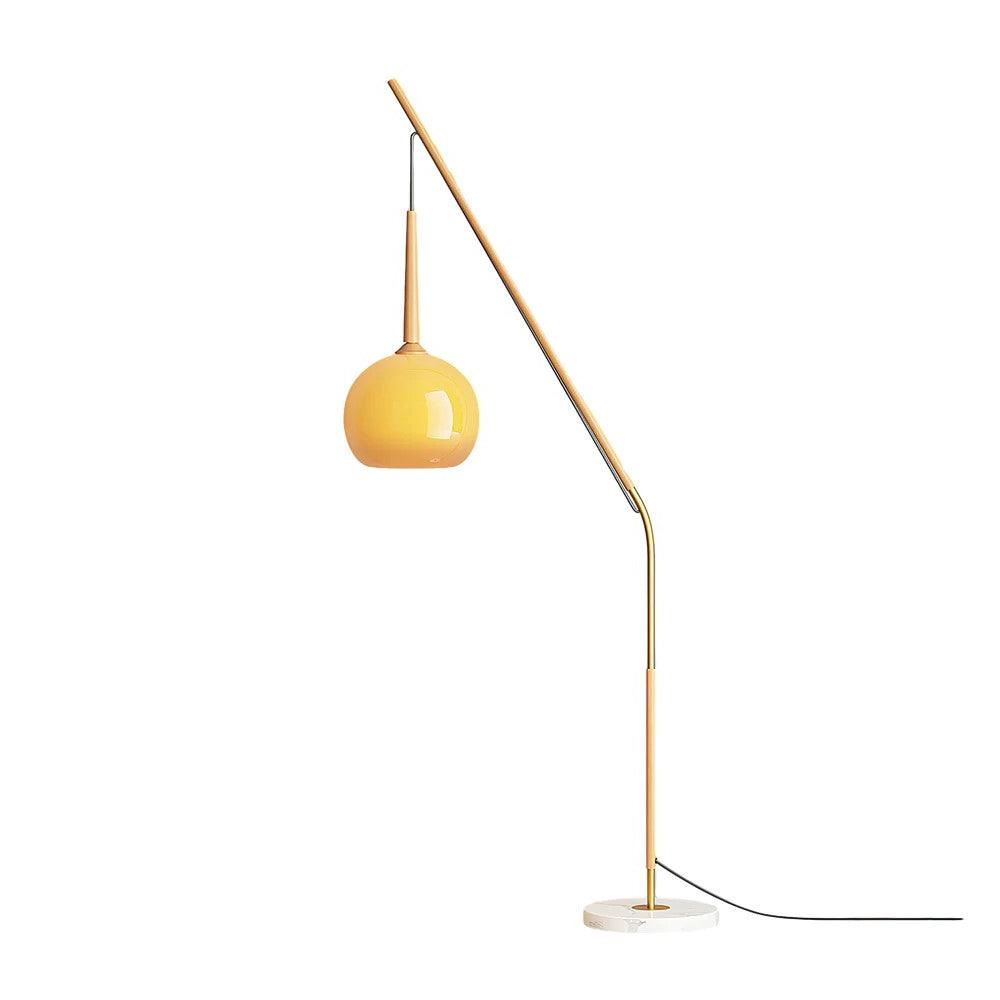 Hulusi Hanging Marble Floor Lamp 29.5" - Tianguang Alabaster Lighting