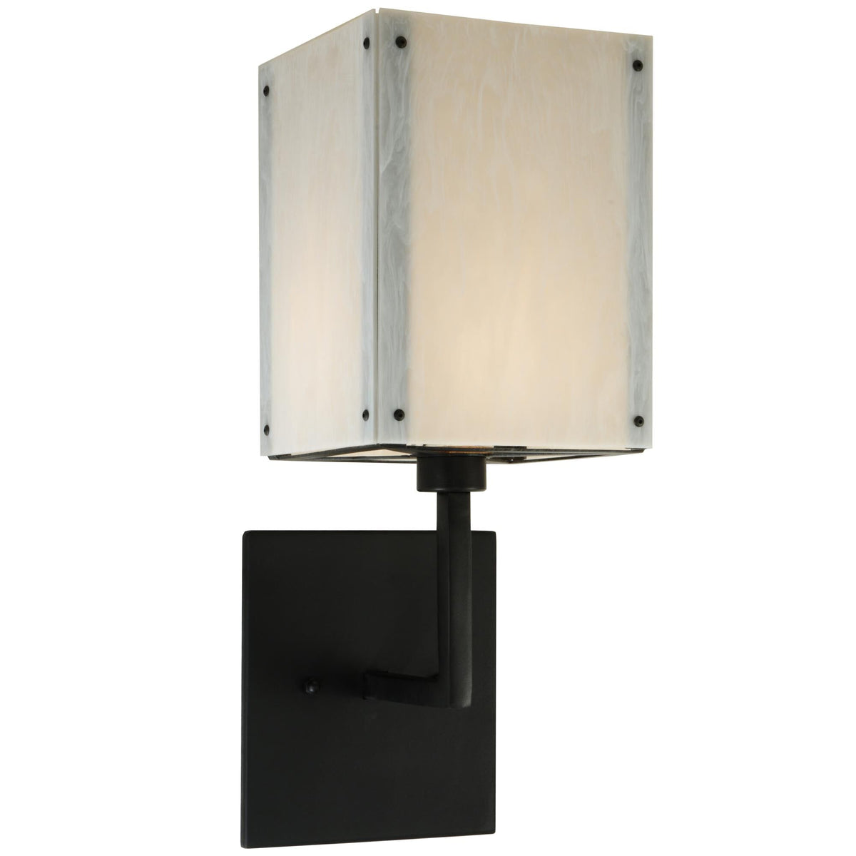 Kesara White Alabaster 22 Inch Wall Sconce - Tianguang Alabaster Lighting