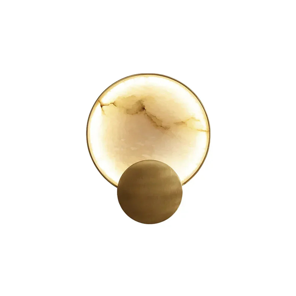 Modern Art Marble Wall Lamp - Tianguang Alabaster Lighting