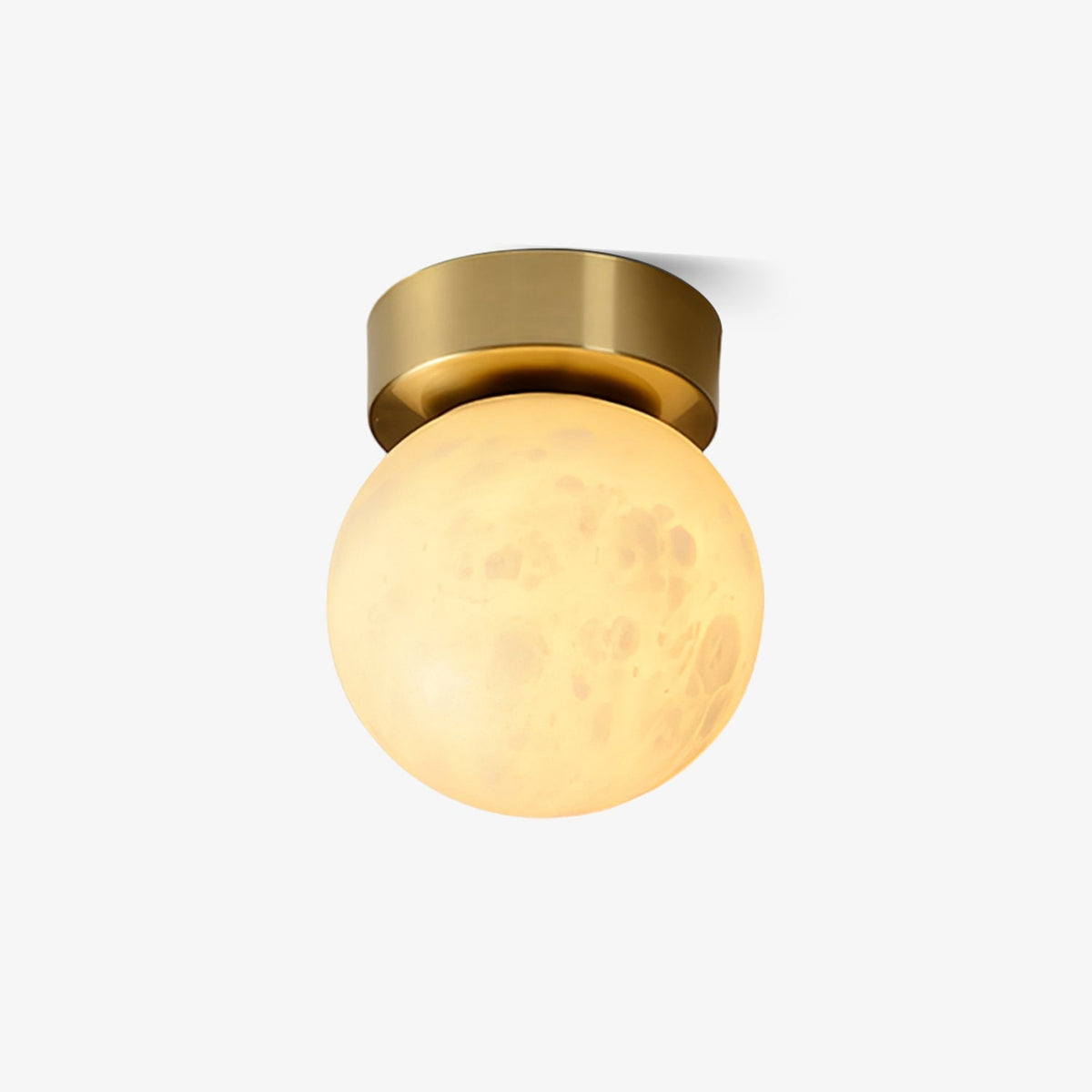 Moon Alabaster Ceiling Light - Tianguang Alabaster Lighting