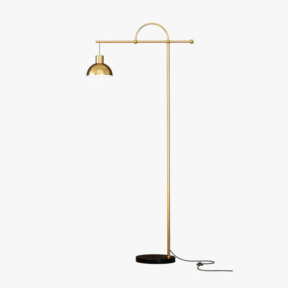 Nidal Marble Floor Lamp - Tianguang Alabaster Lighting