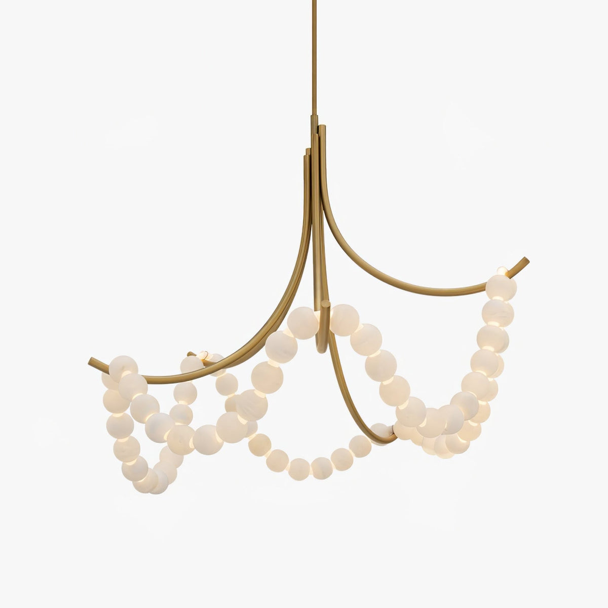 Parel Alabaster Chandelier - Tianguang Alabaster Lighting