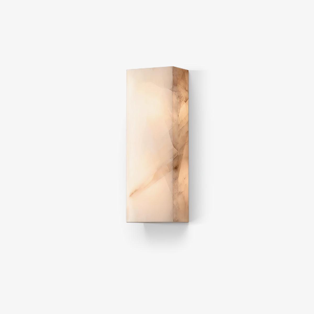 Rectangular Alabaster Wall Sconce - Tianguang Alabaster Lighting