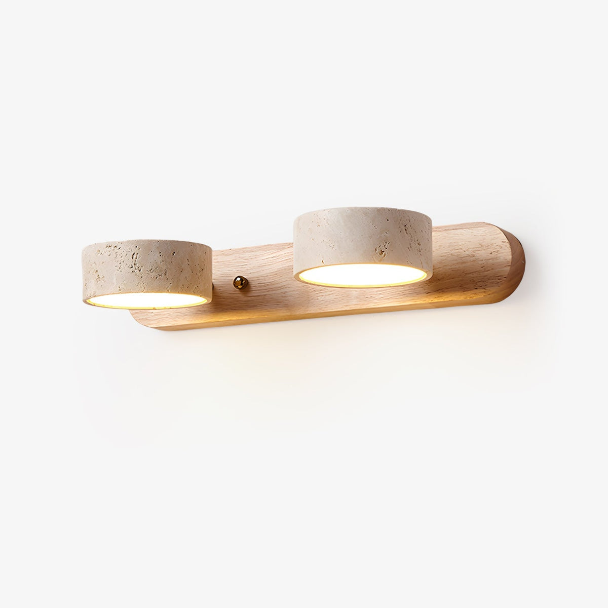Travertine Duo Wall Light - Tianguang Alabaster Lighting
