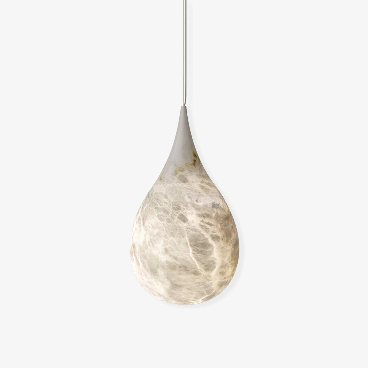Marble Raindrop Drop light Pendant Light - Tianguang Alabaster Lighting