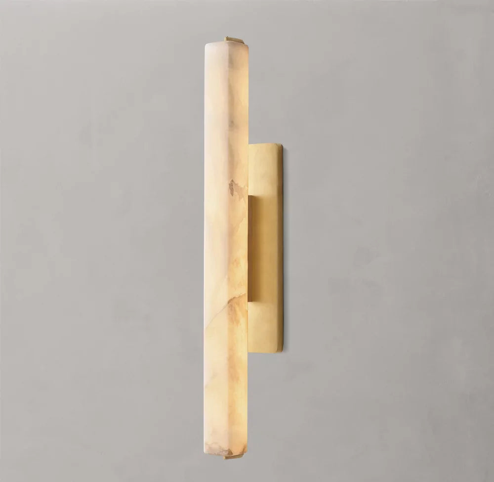 Audubon Alabaster Single Sconce - Tianguang Alabaster Lighting
