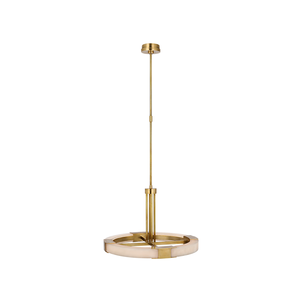 Covet Medium Ring Alabaster Chandelier - Tianguang Alabaster Lighting