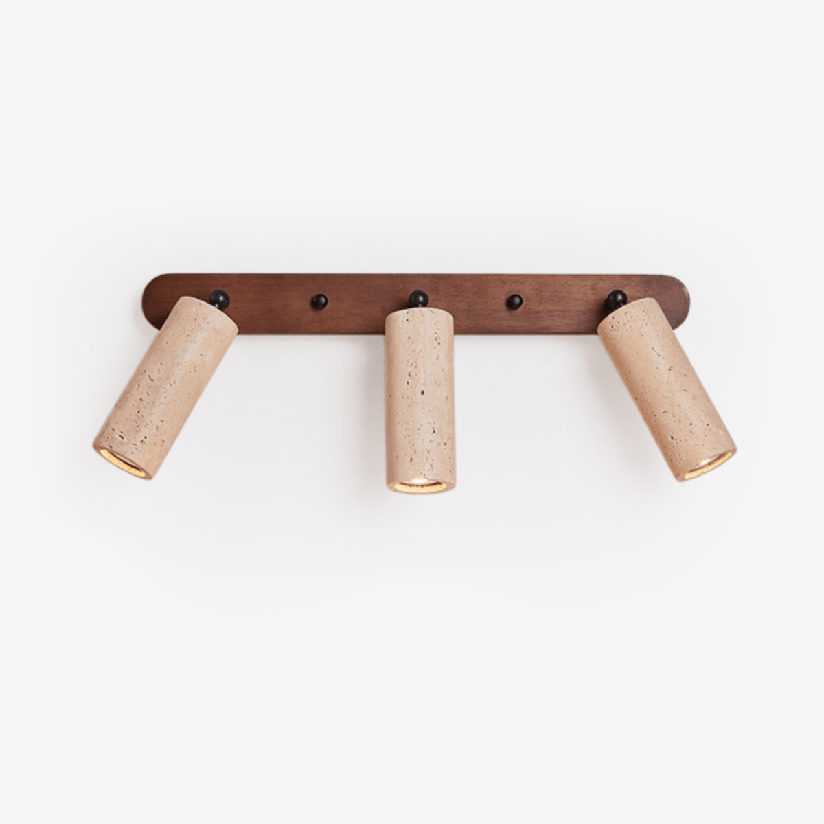 Travertine Triple Spotlight Wall Lamp - Tianguang Alabaster Lighting