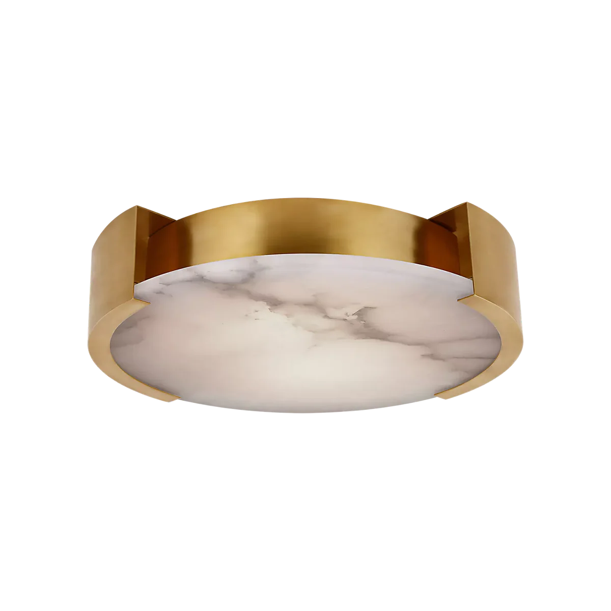Melange X-Large Flush Mount Alabaster Chandelier - Tianguang Alabaster Lighting