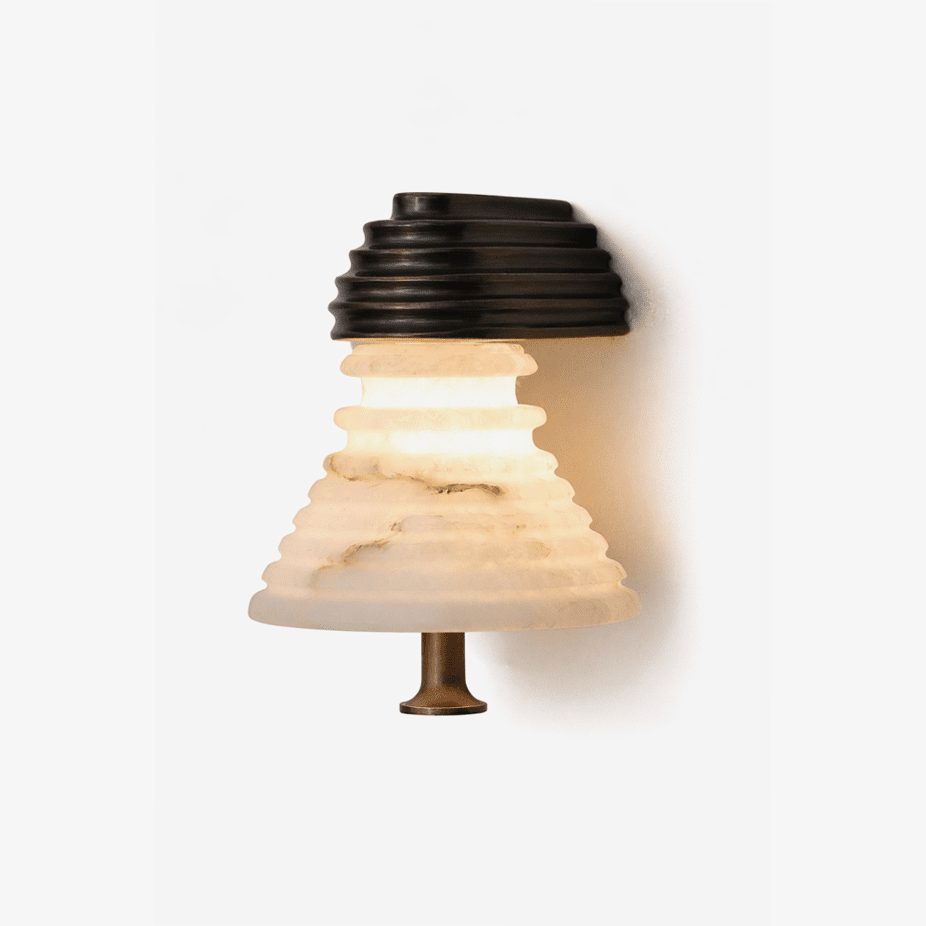 Strata Alabaster Wall Lamp - Tianguang Alabaster Lighting