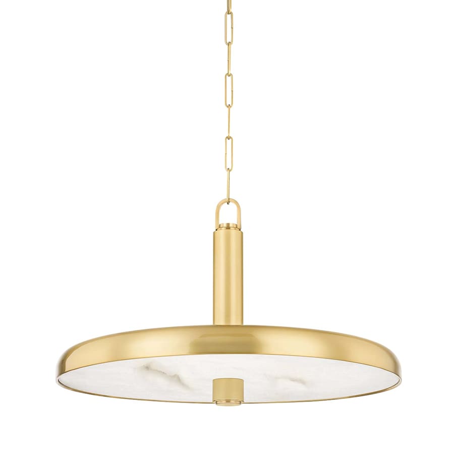 Reynolds 28" Wide Alabaster Pendant - Tianguang Alabaster Lighting