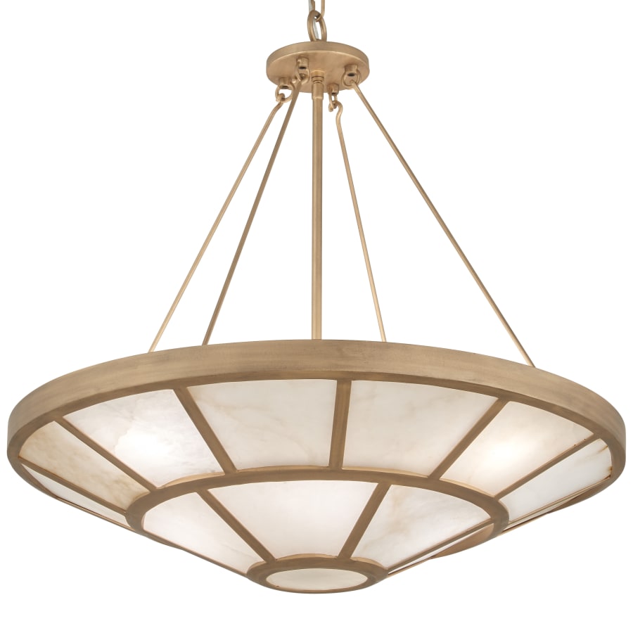 Istria 8 Light 28" Wide Alabaster Pendant - Tianguang Alabaster Lighting