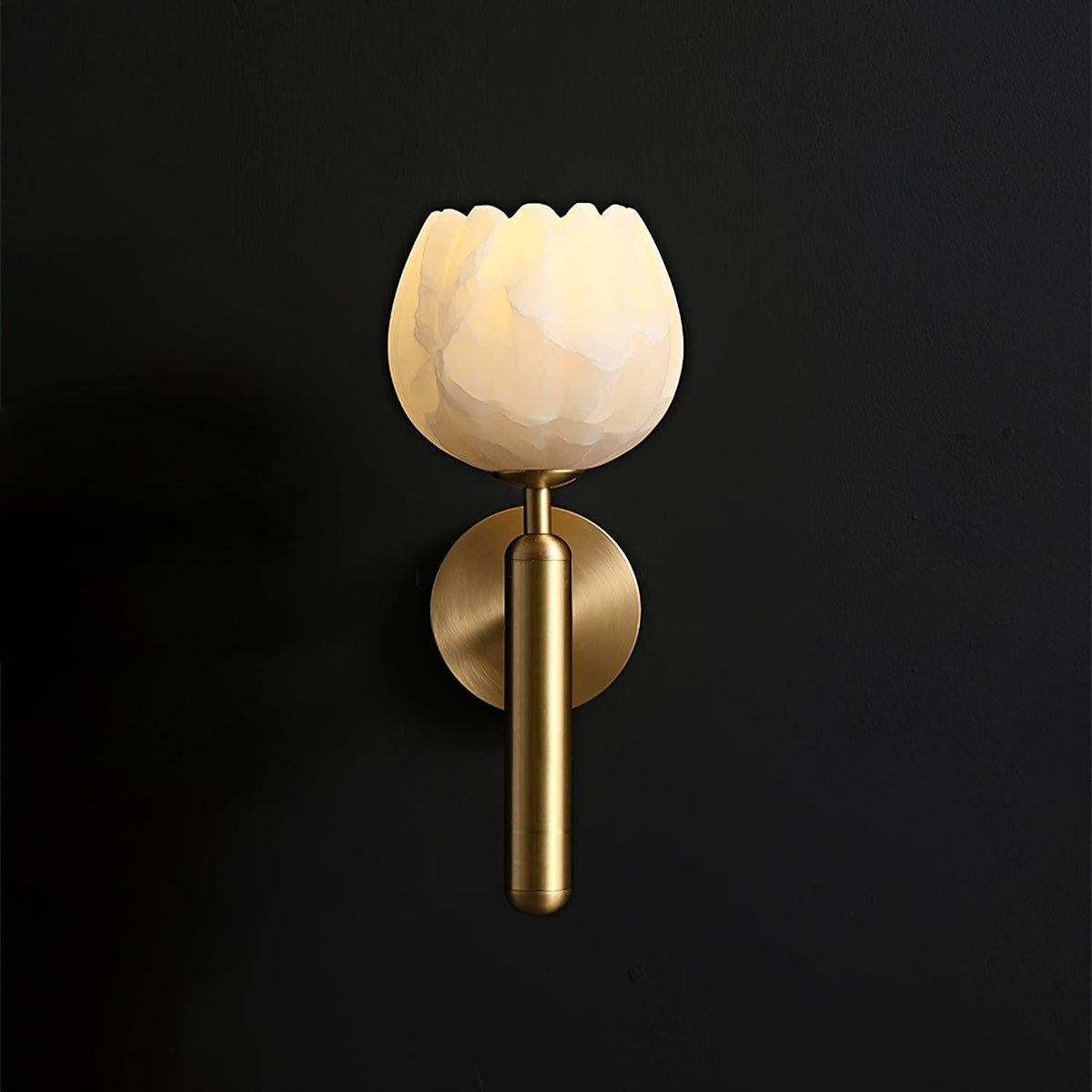 Mian Alabaster Blossom Wall Light - Tianguang Alabaster Lighting