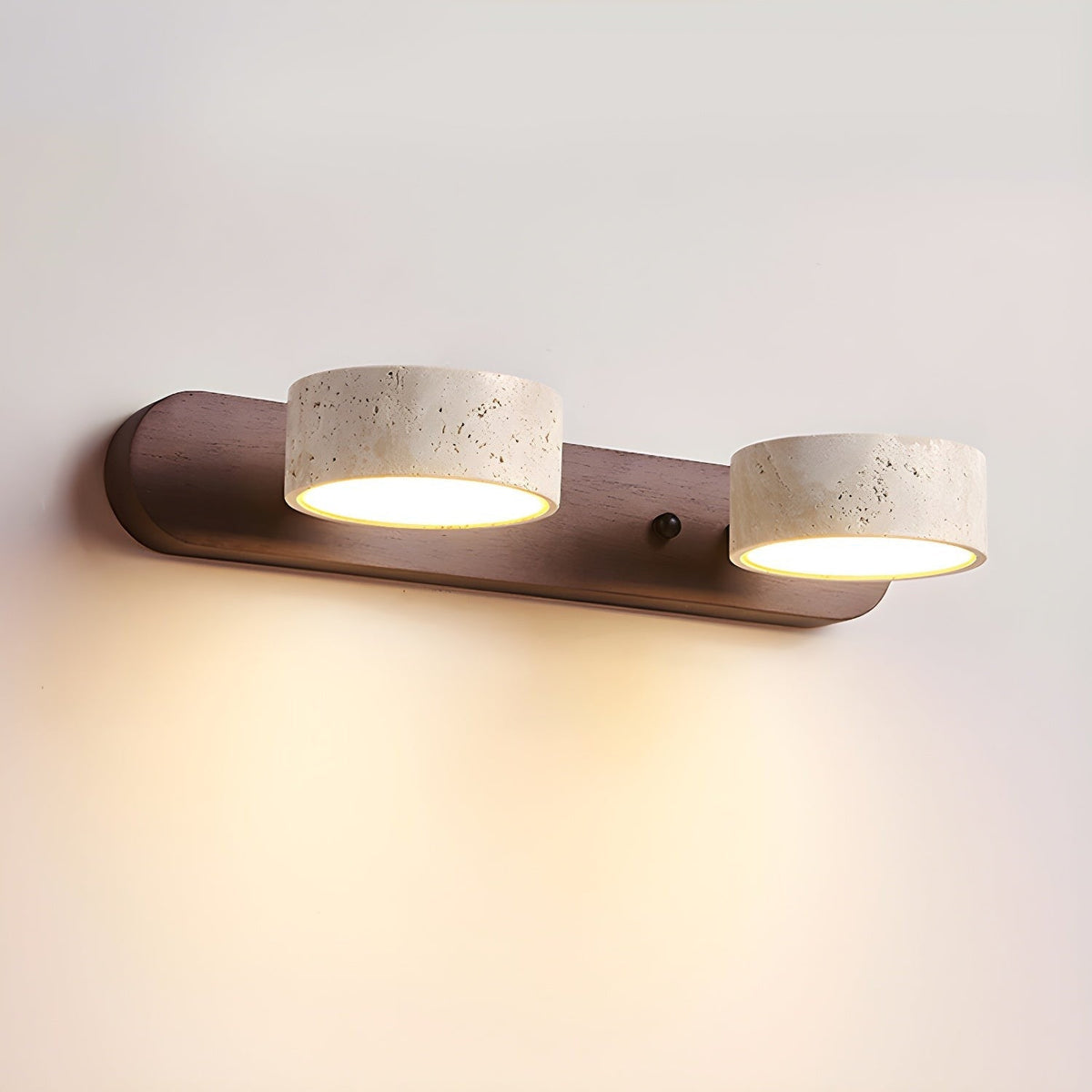 Travertine Essence Duo Wall Light - Tianguang Alabaster Lighting