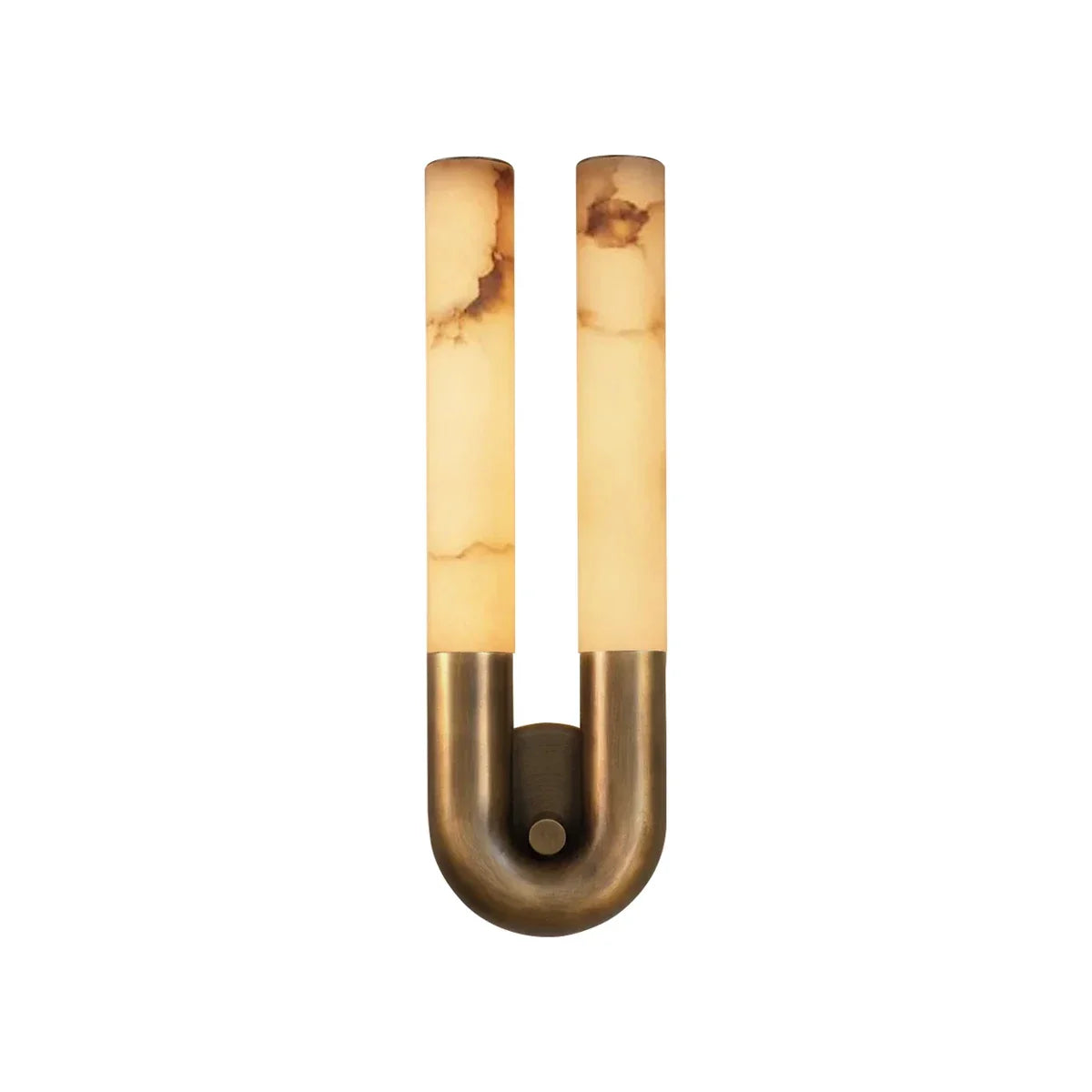 U-Shape Alabaster Arch Wall Sconce - Tianguang Alabaster Lighting