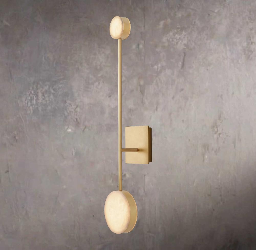 Alexander 28" Alabaster Wall Sconce - Tianguang Alabaster Lighting