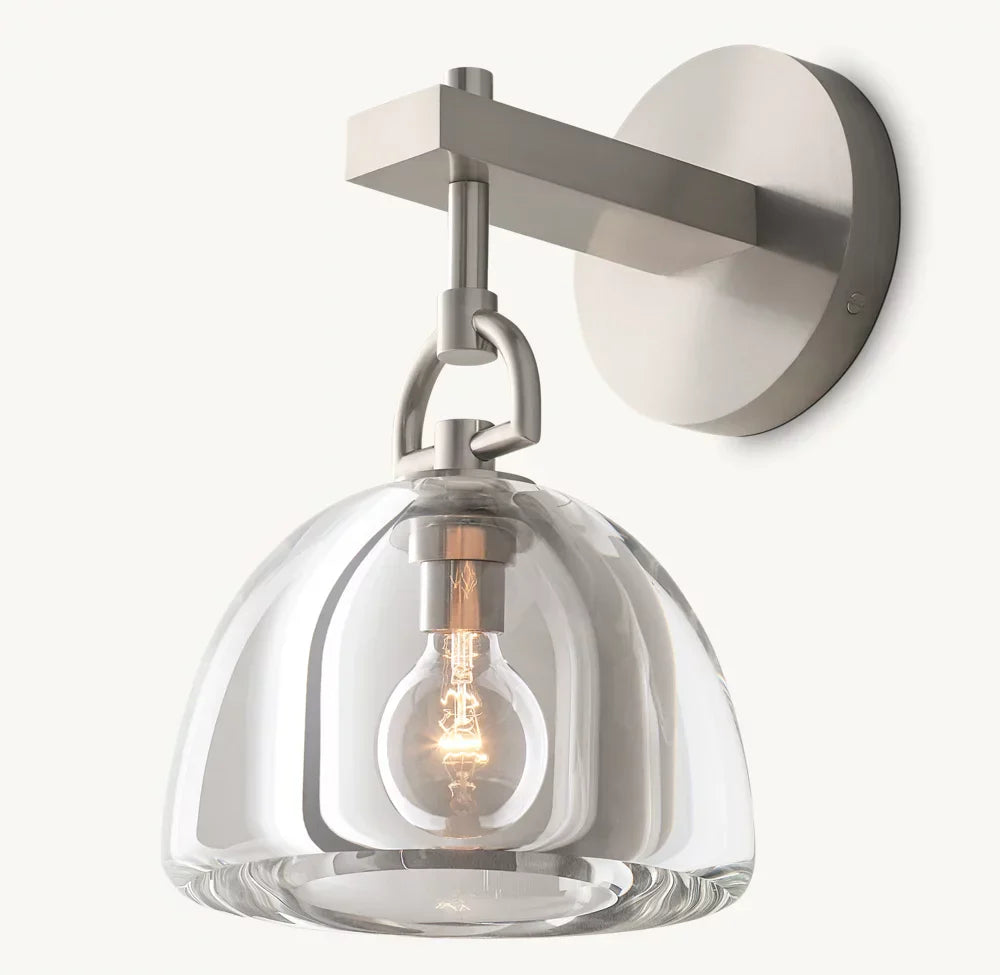 Botanist Dome Wall Light, Bedroom Wall Sconce, detail 15