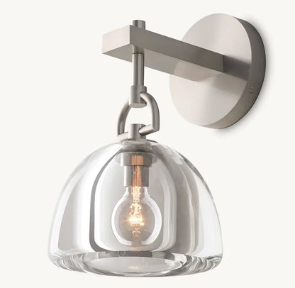 Botanist Dome Wall Light, Bedroom Wall Sconce, detail 15