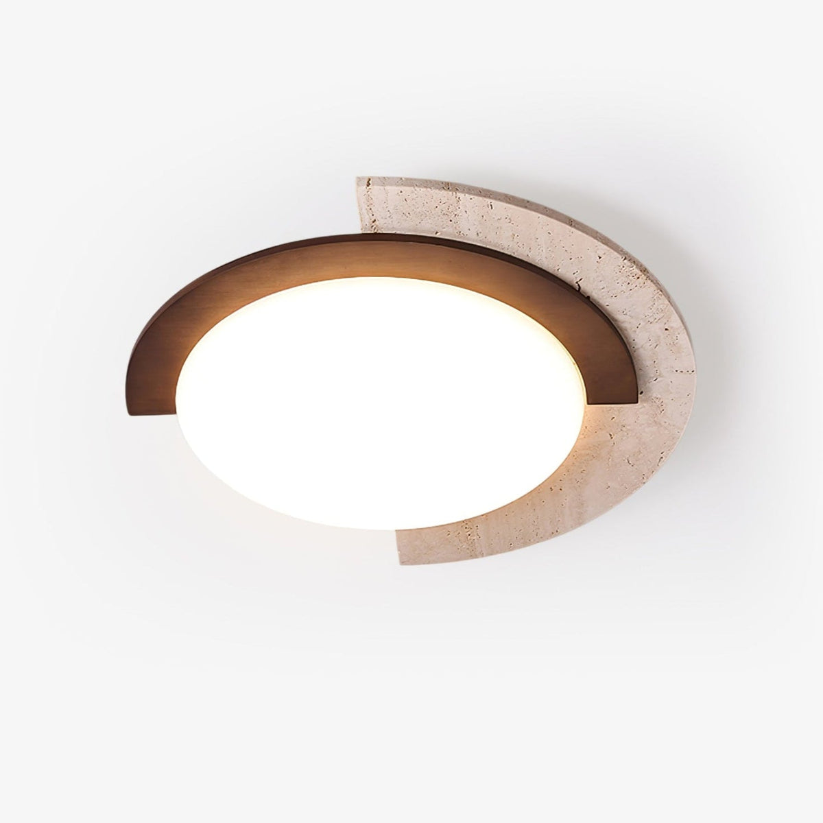 Alaric Ceiling Lamp Travertine Ceiling Light - Tianguang Alabaster Lighting