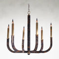 Hampton Courte 39 inch Ceiling Marble Chandelier Light - Tianguang Alabaster Lighting