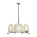 Callisto Seven Light Pendant Sterling Alabaster Chandelier - Tianguang Alabaster Lighting