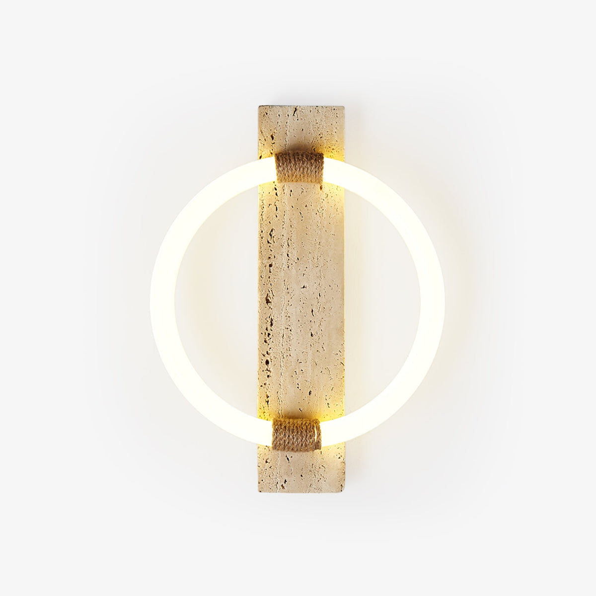 Niva Travertine Sconce - Tianguang Alabaster Lighting