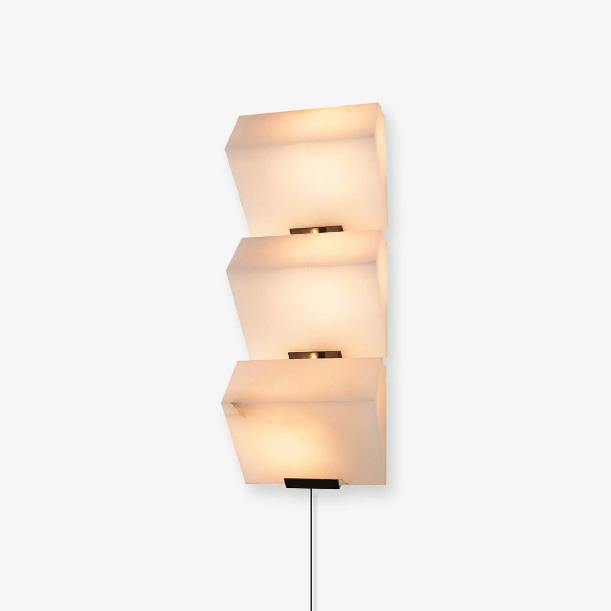 Alabaster Staircase Plug-in Wall Lamp - Tianguang Alabaster Lighting