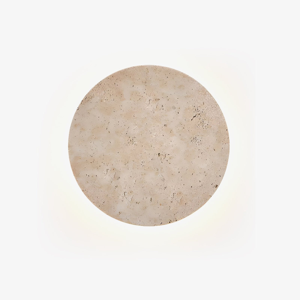 Circle Travertine Wall Lamp - Tianguang Alabaster Lighting