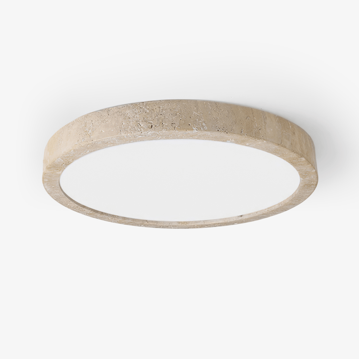 Horizon Travertine Ceiling Light Wall Sconce - Tianguang Alabaster Lighting