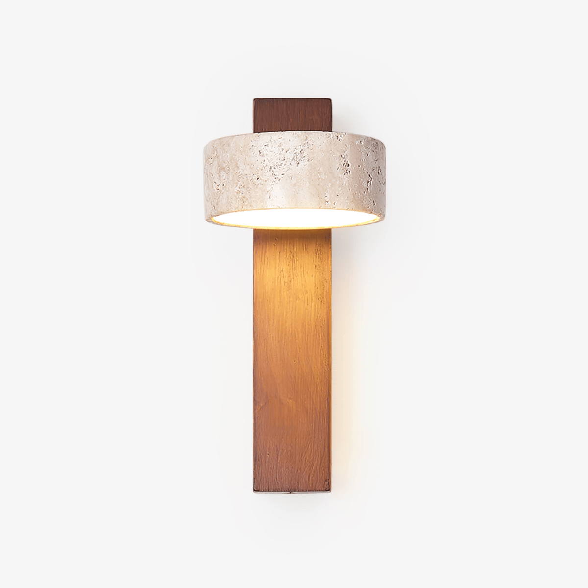 Grove Beam Travertine Wall Lamp - Tianguang Alabaster Lighting